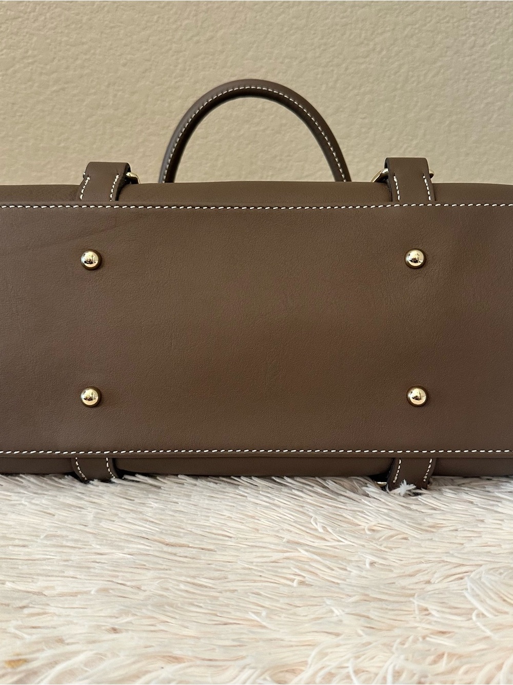 D&B Penrose Satchel in Coffee - Picture 6 of 16